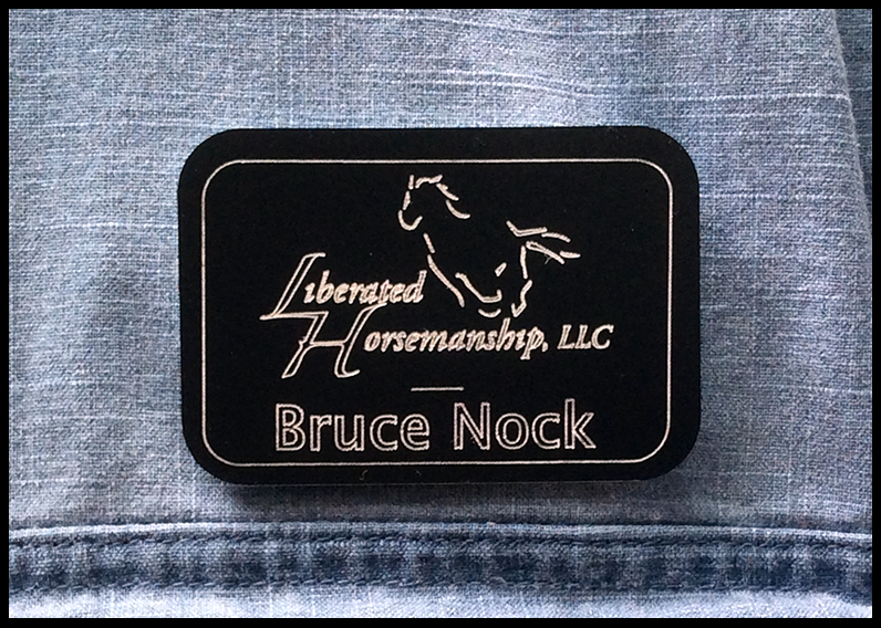 Bruce Nock badge photo